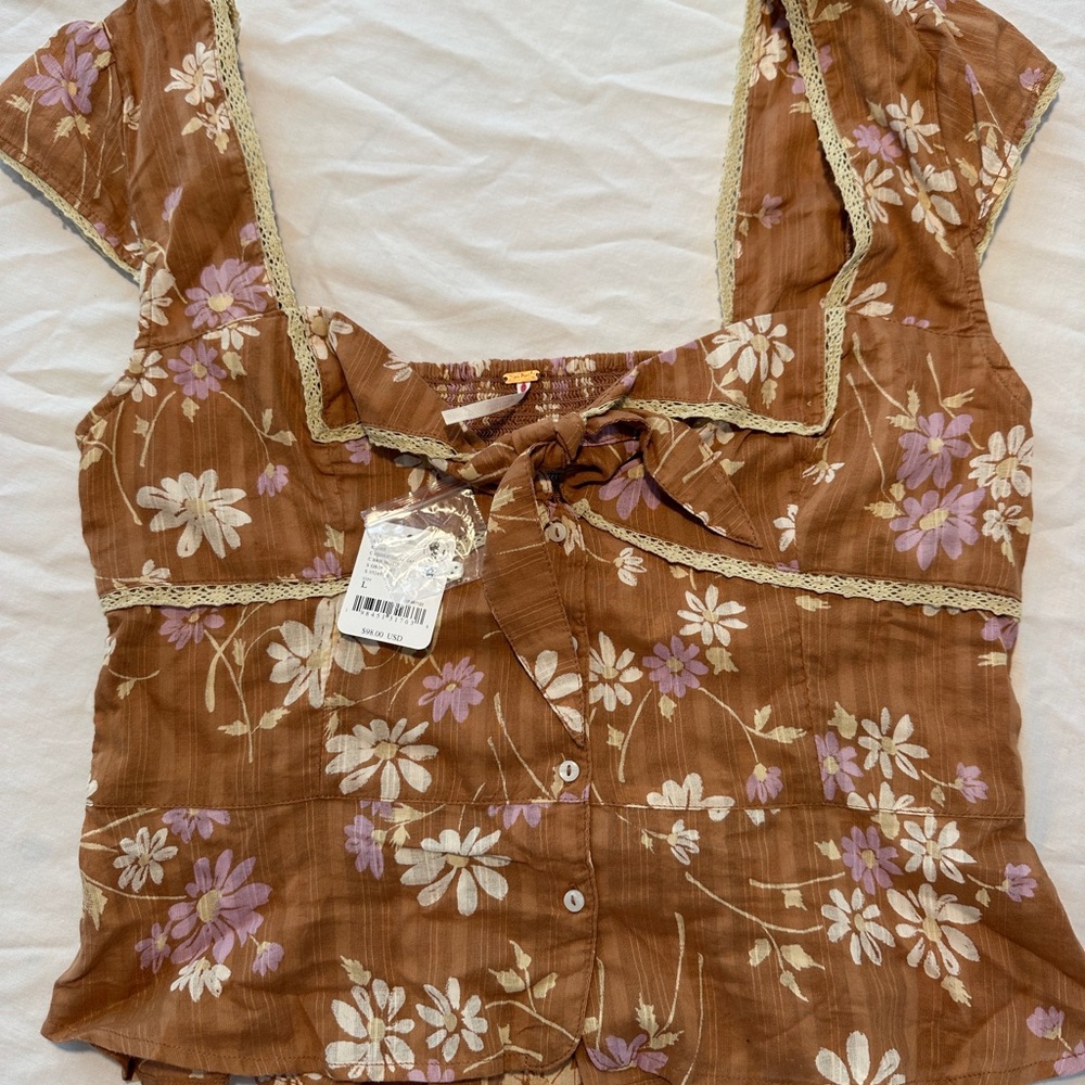 Free People Call Me Baby Top  NWT